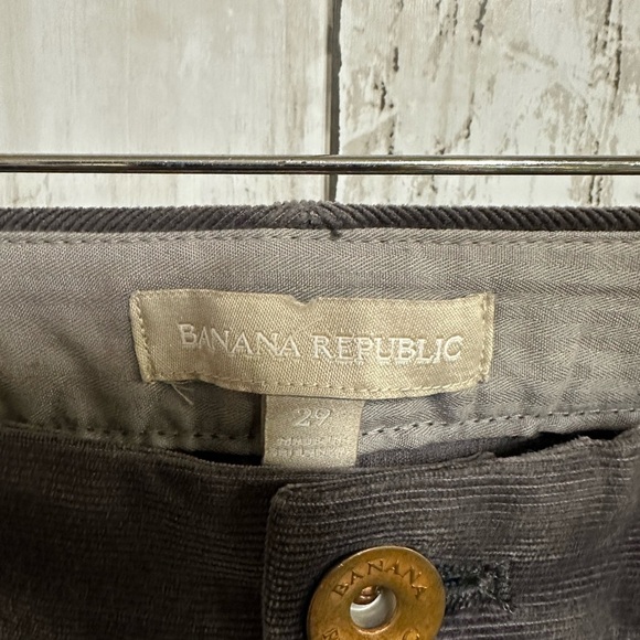 Banana Republic Maple Grey Corduroy Wide Pants Size 29 - Picture 5 of 5